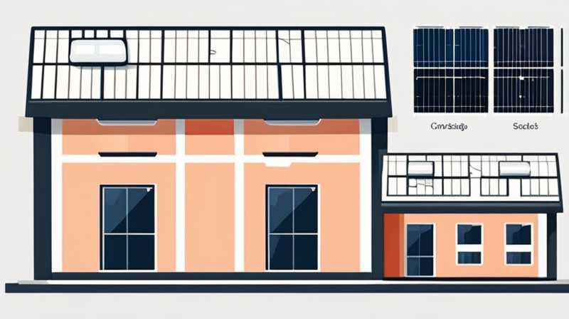 How to open both sides of the roof solar panel