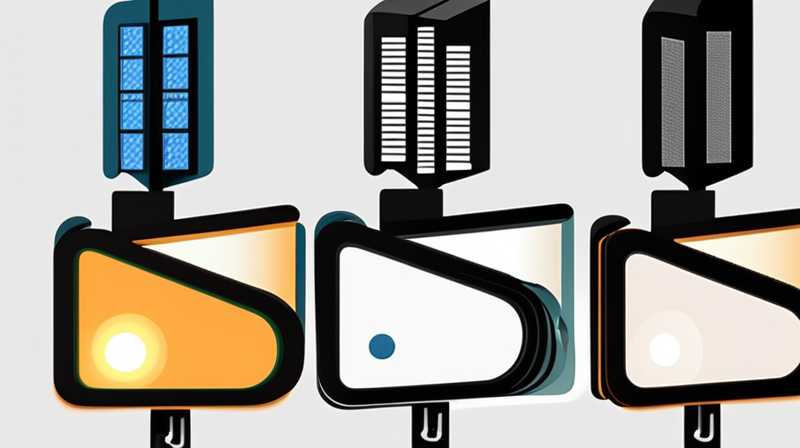 How to charge LED solar floodlights