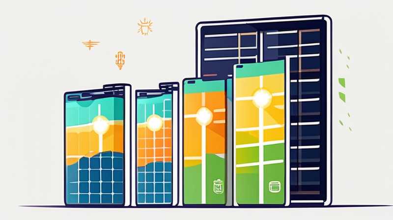 How to lay solar panel batteries