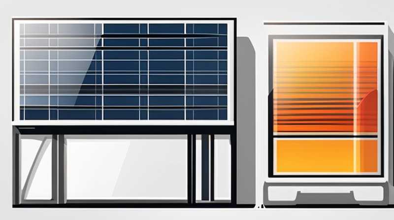 What adhesive is used for solar glass