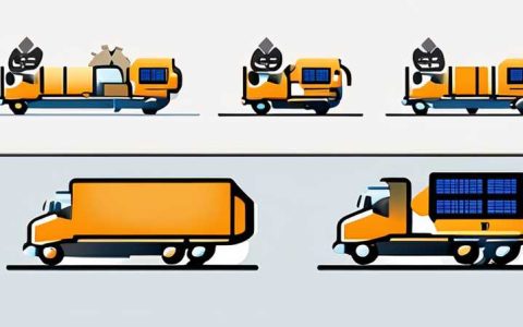 What is the name of the truck that pulls the solar lights?