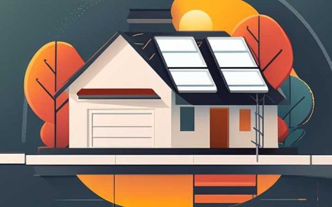 How to fix the broken solar panel in the house?