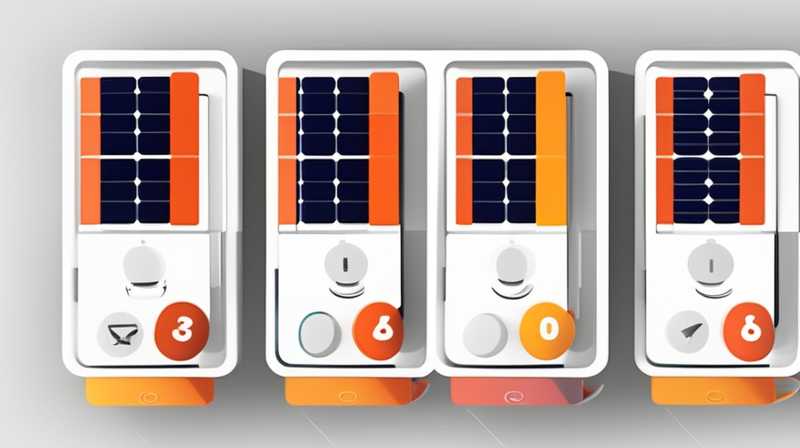 How to adjust the temperature of wall mounted solar panels