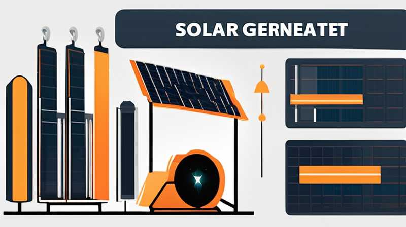 How much does a solar generator cost per kilowatt hour?