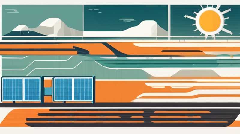 How to lay out solar pipelines