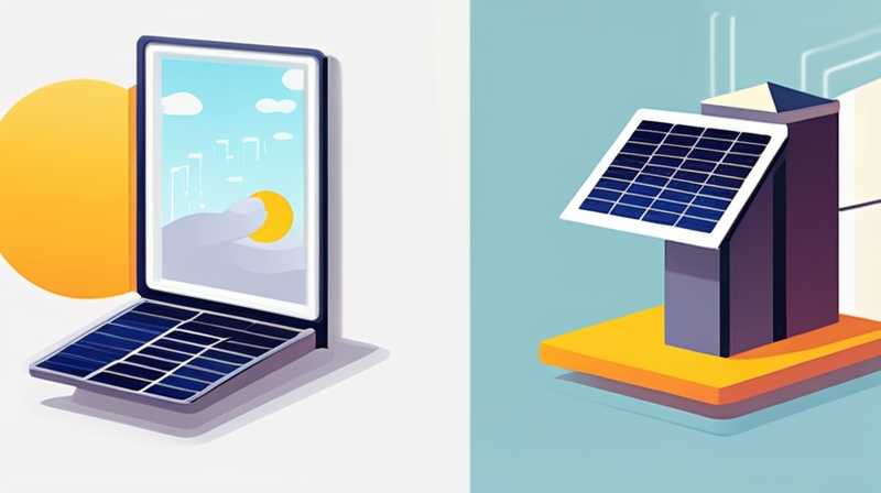 How to modify the integrated solar light