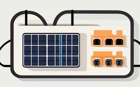 How to connect a power strip with a solar panel