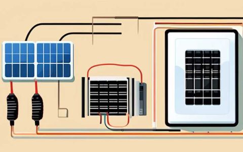 How to control the solar panel circuit