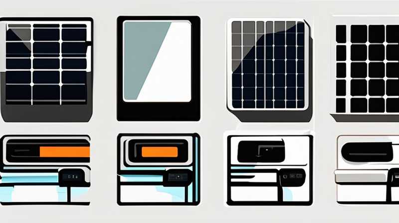 What to do if the solar panel is burned black