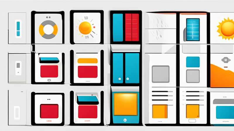 How many A is a solar panel?