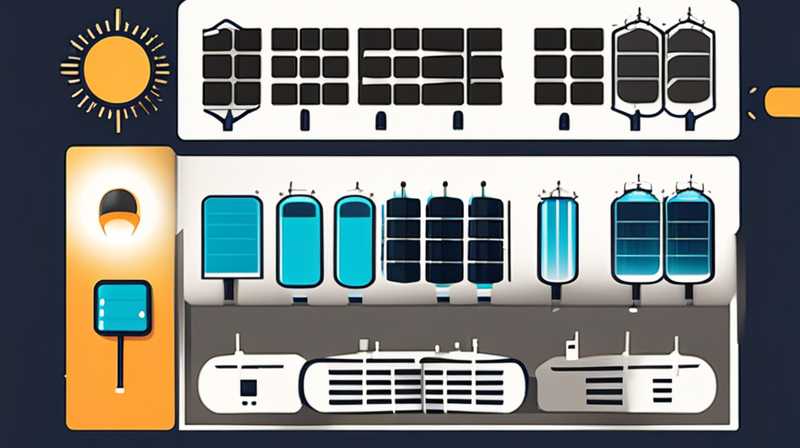 How to connect solar lights to solar panels