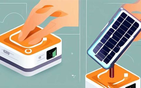 How to disassemble the charging head of a solar lamp