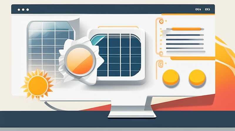 How to connect solar energy to high current