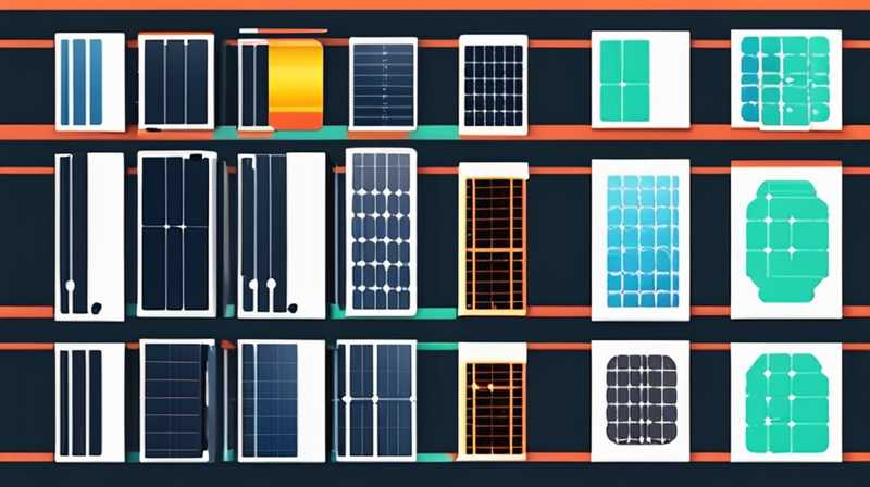 What are the grid lines in solar panels?