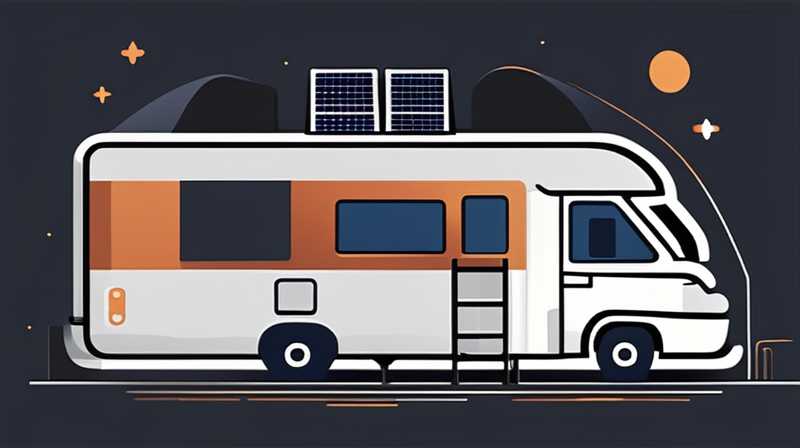 How much does it cost to install solar panels and batteries on a motorhome