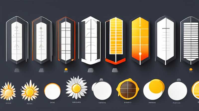 What is the temperature of the wall mounted solar panel in summer?