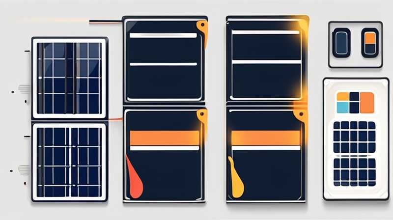 How to disassemble the light hanging on the solar panel