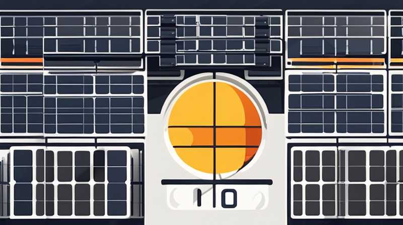 How many watts of solar panels are needed for 10A current