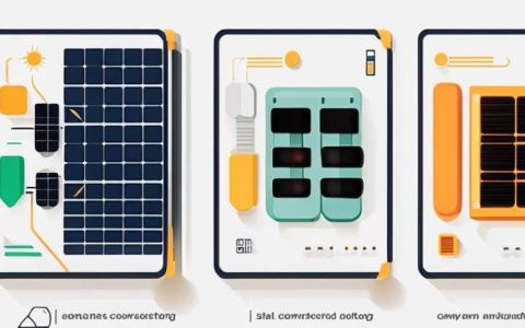 Which solar panel is connected to the solar mainboard?