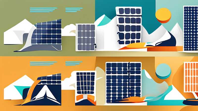 Which is better, tent or solar power generation?