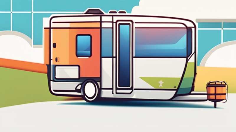 How many watts of solar panels are required for RVs?