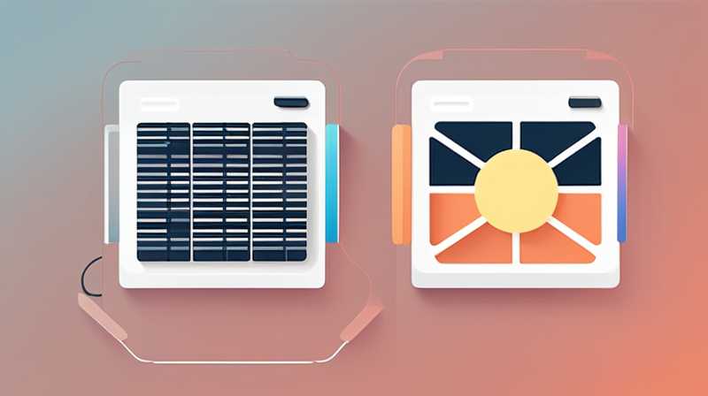 How to connect solar lines