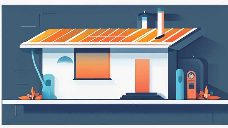 How to lay solar pipes on the roof