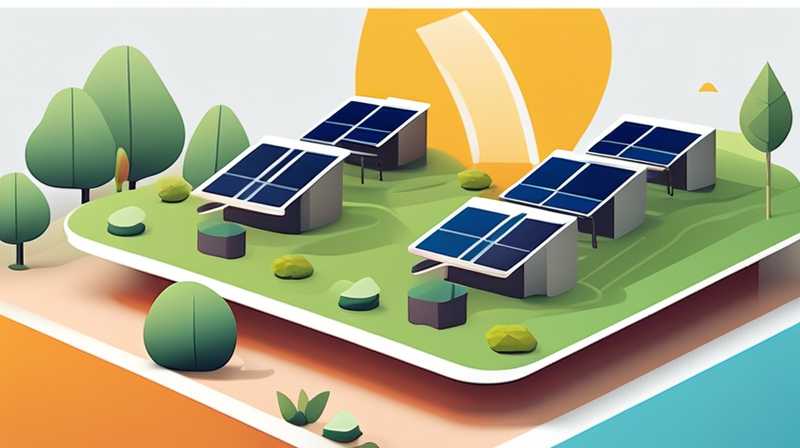 What are the solar panel companies in the park?