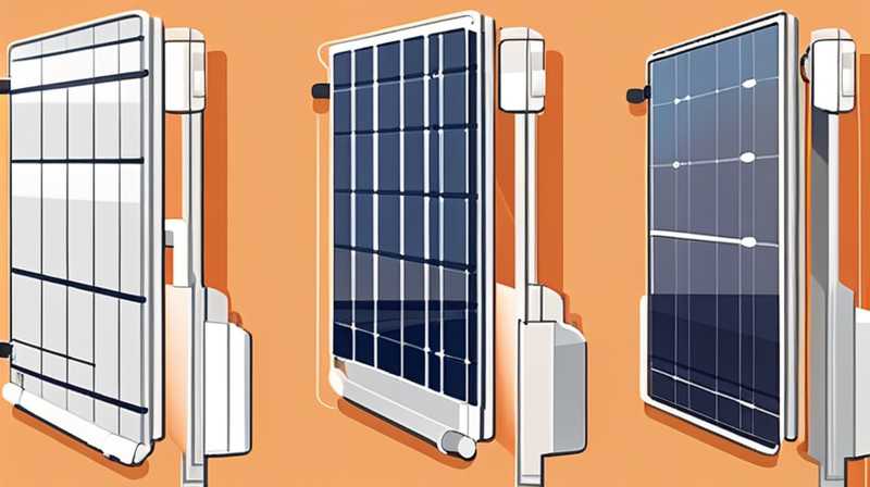 How to install solar energy on the gate