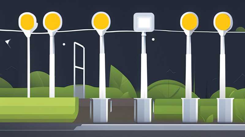 How to install solar street lights on guardrails