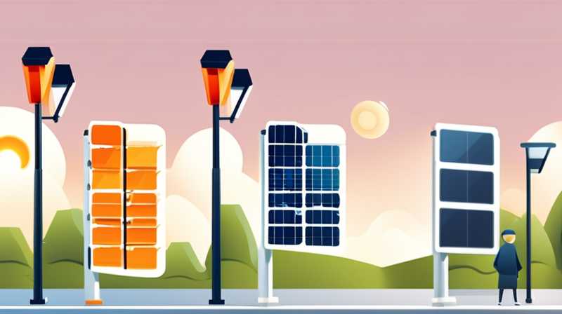 What is the maximum V of solar street light?
