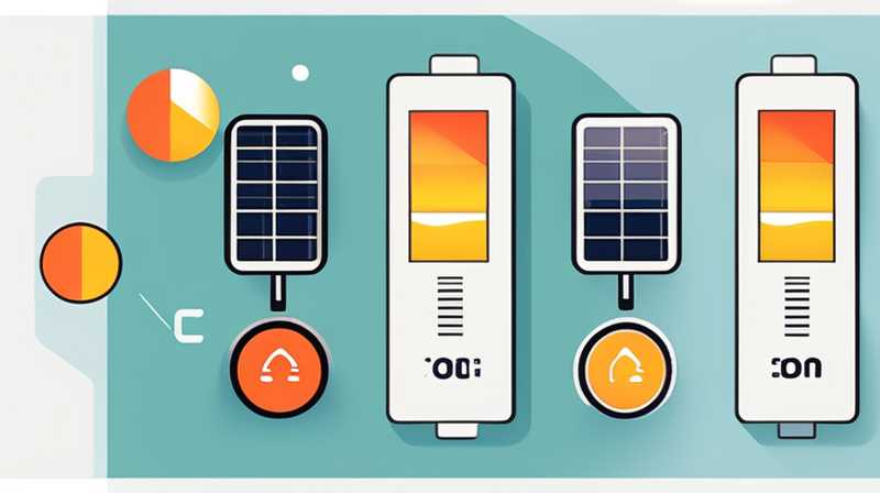 How many volts does the solar three-box supply?