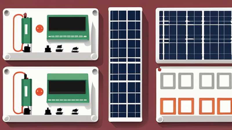 What do the 4 solar cells represent?