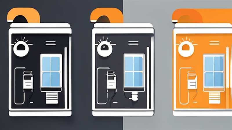 How to connect the dark wires of solar energy in the bathroom