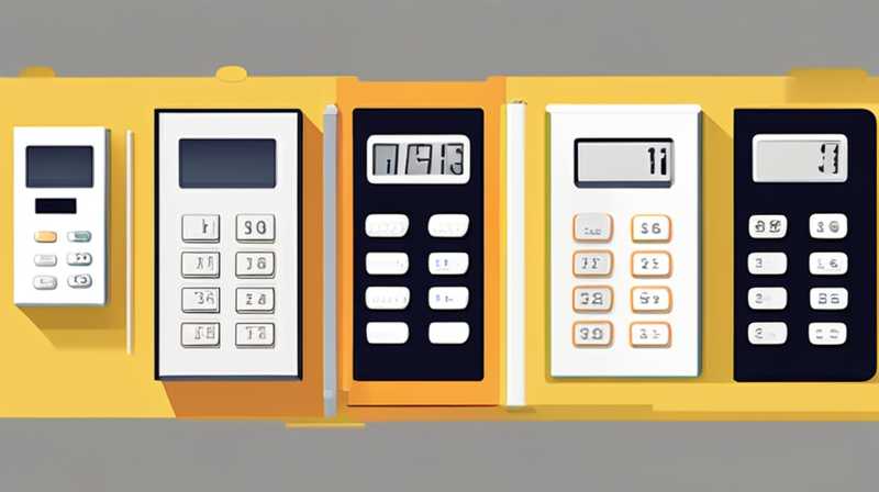 How many volts does the solar panel of the calculator have?