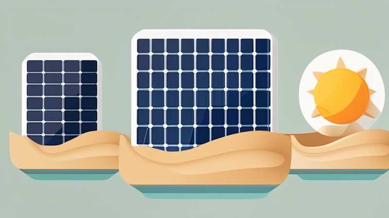 What to do if sand blocks solar energy