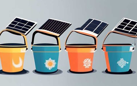 Why does the solar bucket make noise in winter?