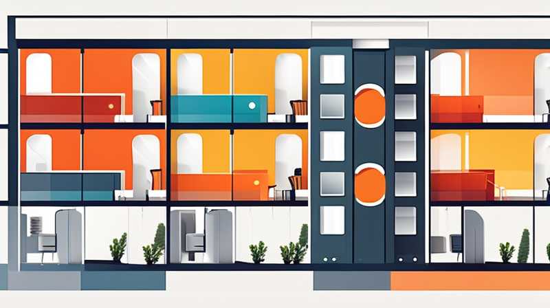 Which floors will have solar heating?