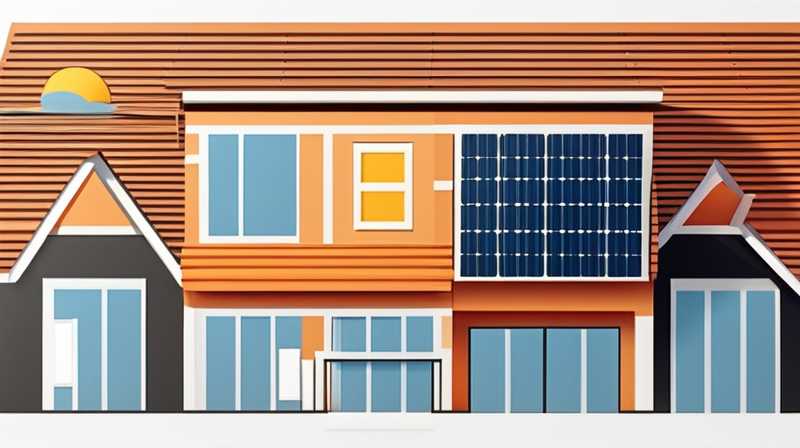 How to connect solar energy through the roof