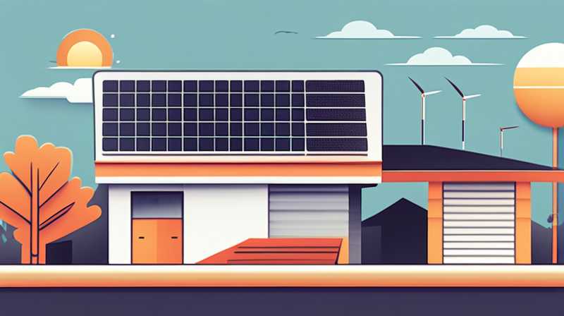 Where are the solar photovoltaic panels located?