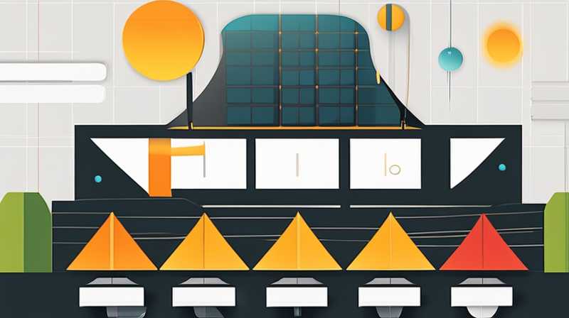 How to distinguish positive and negative poles in solar installation