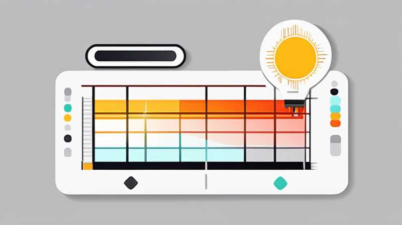 How to measure solar panel volts