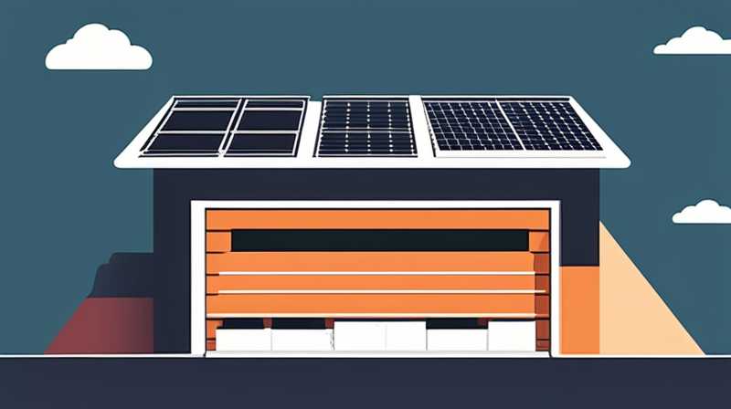 How much does it cost to install solar lights in your garage?