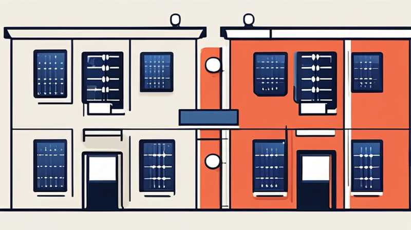 How to store electricity with outdoor solar panels