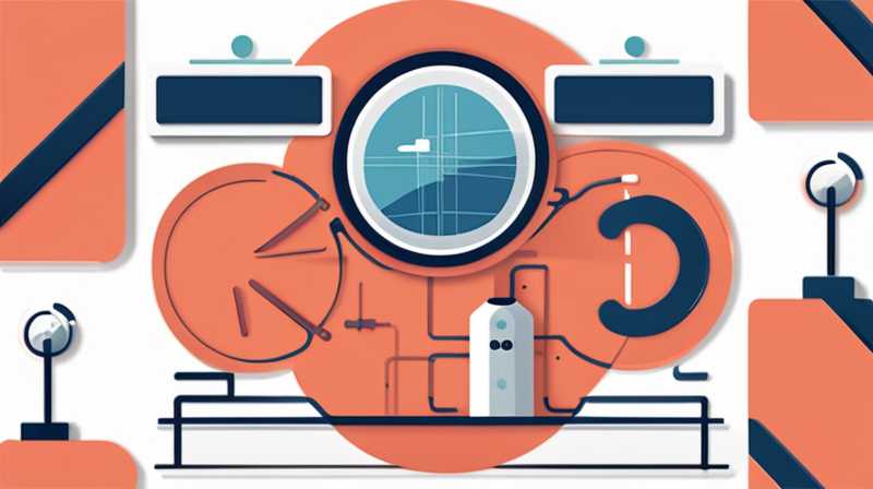 How to connect the oxygen pump to the solar tube