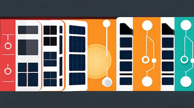 How to connect three solar cells