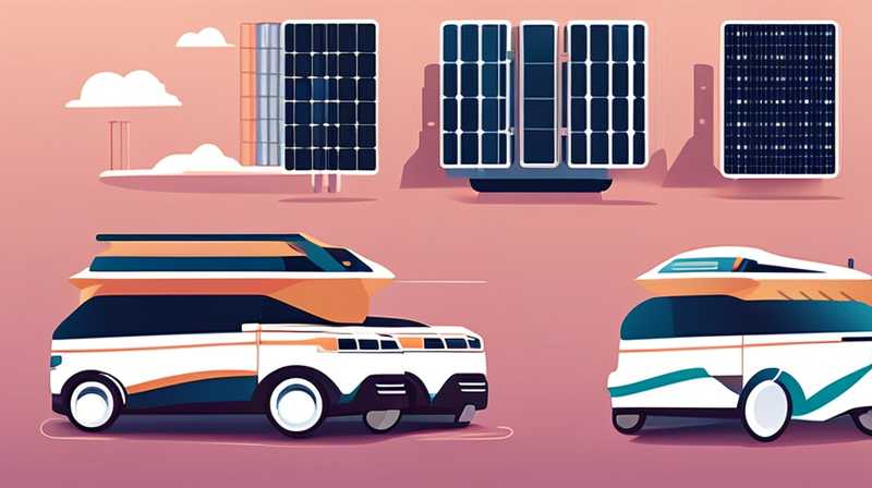 How to install solar energy on sightseeing cars