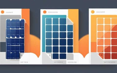 How to read the solar panel elevation diagram