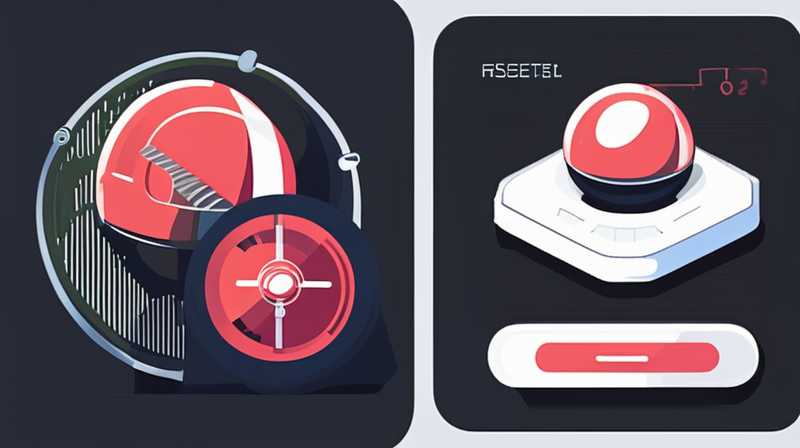 How to reset the password of solar ball machine