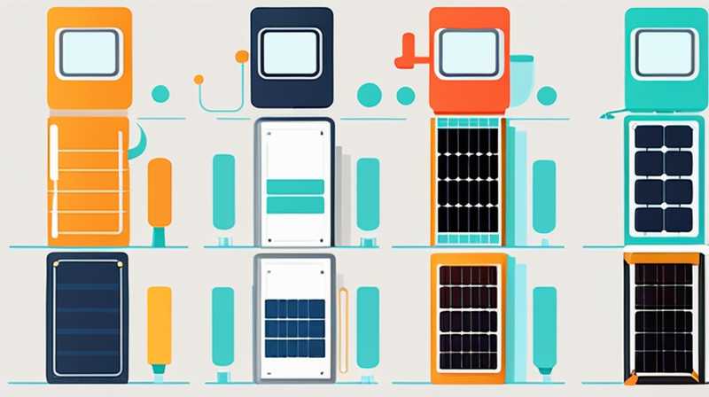 How many liters does a 20-tube solar panel have?